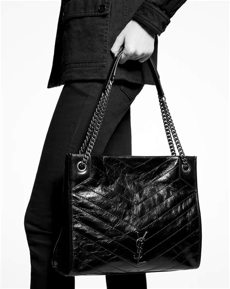 saint laurent niki shopping bag.